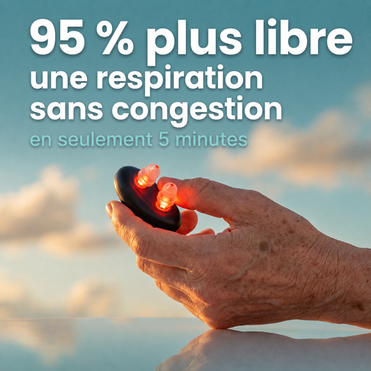 Veloria Breathe™ — Dispositif nasal par infrarouge